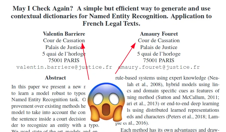 Have you ever read a NLP paper from a national supreme court?